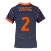 Inter Milan Denzel Dumfries #2 Tredjedrakt Kvinner 2025-26 Kortermet